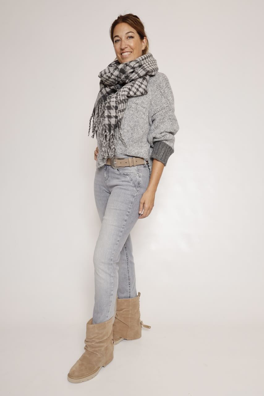 BUFANDA 9312RE-GRIS