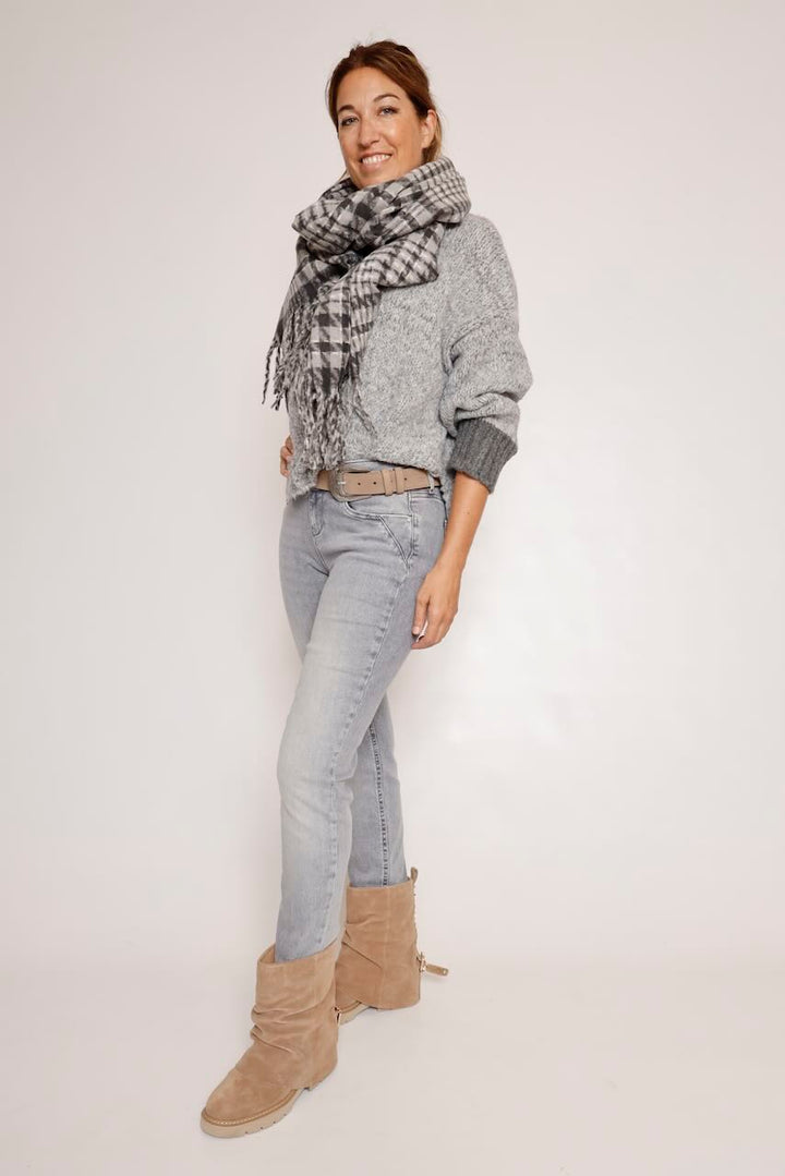 BUFANDA 9312RE-GRIS