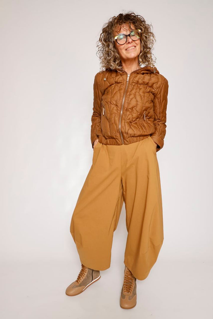 CHAQUETA ACOLCHADA CAMEL WC3001O42301