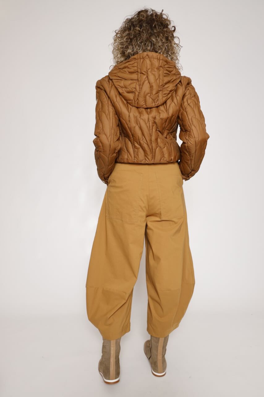 CHAQUETA ACOLCHADA CAMEL WC3001O42301