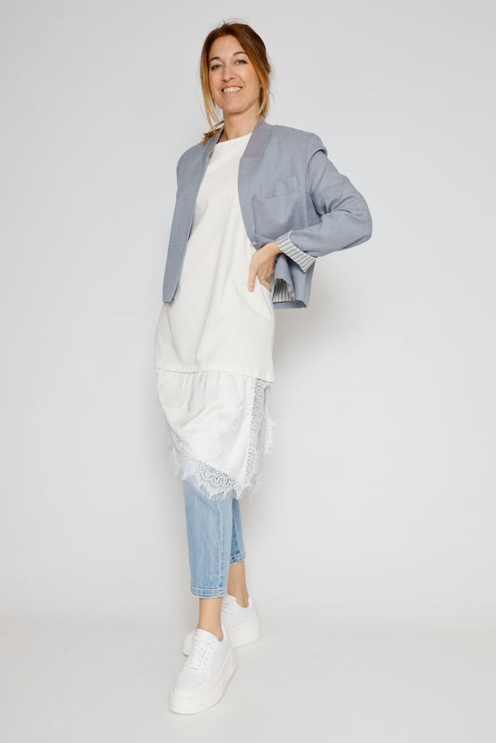 CHAQUETA  P26PL605-AZUL