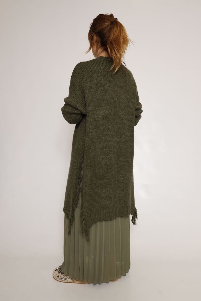 CHAQUETA PUNTO VERDE MUSGO MALAK.5002612