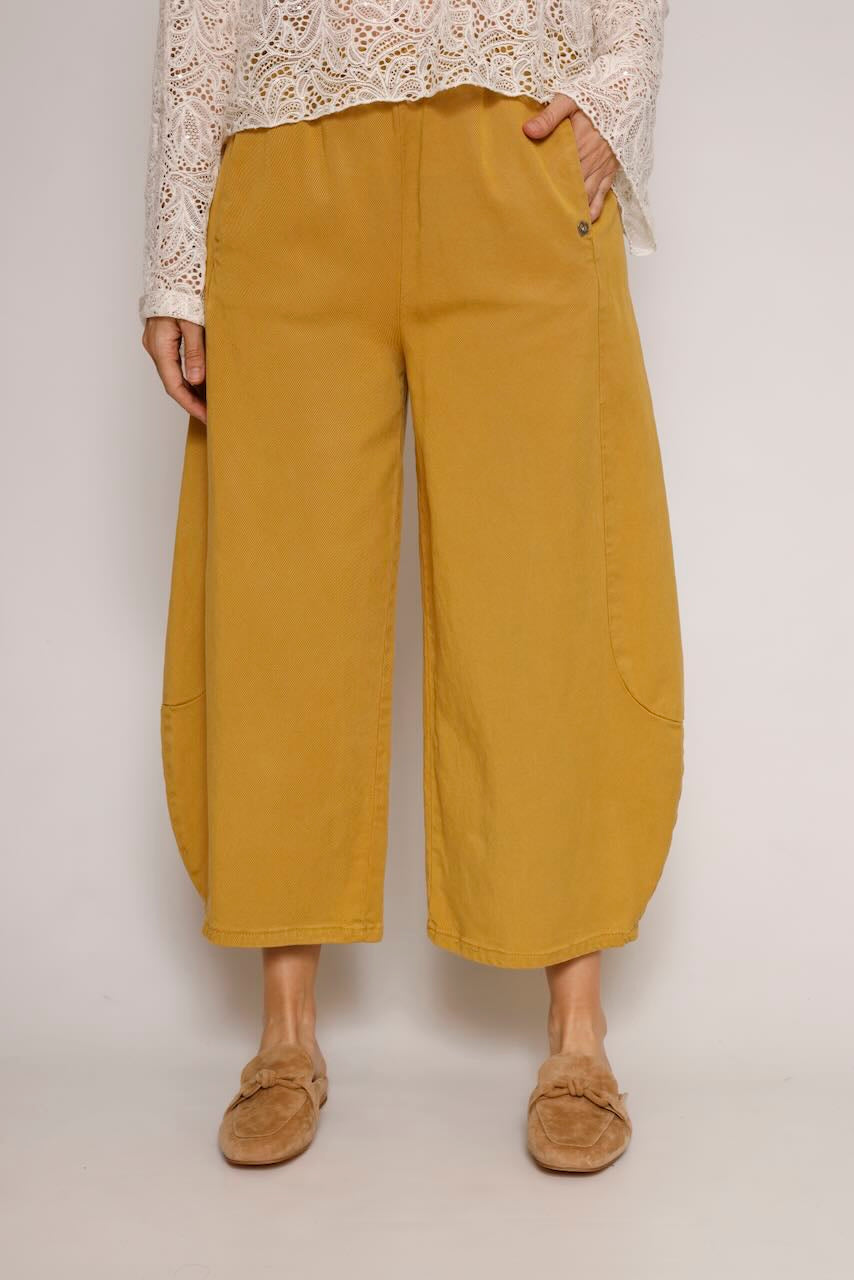 PANTALÓN P3OFCJMC17-MOSTAZA