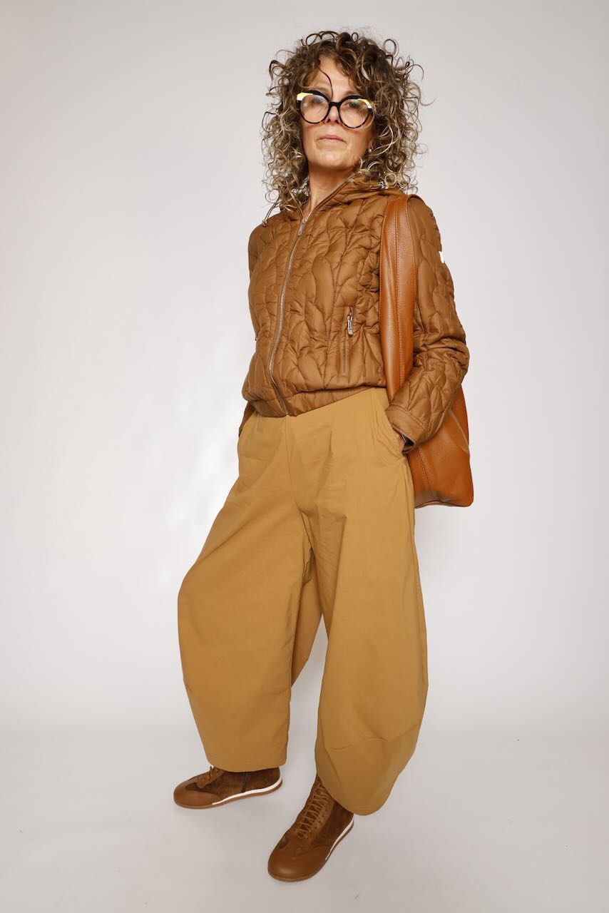 CHAQUETA ACOLCHADA CAMEL WC3001O42301
