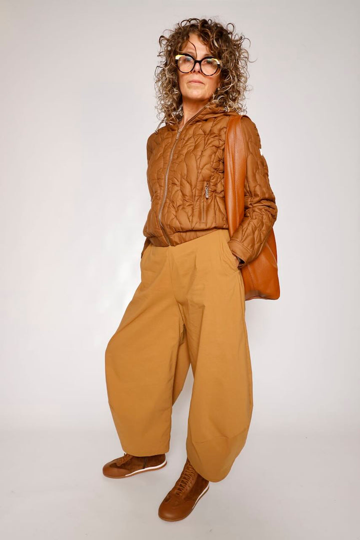 CHAQUETA ACOLCHADA CAMEL WC3001O42301