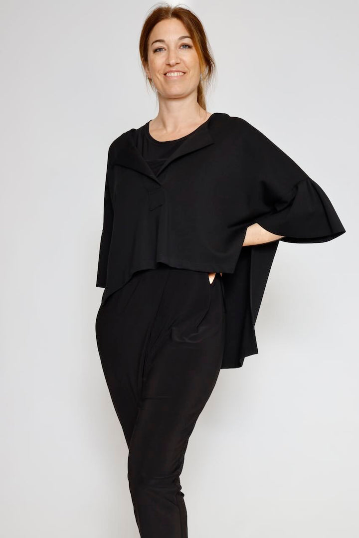 CAMISETA OVER TL60FAE-NEGRO