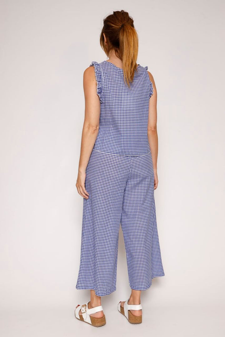 PANTALÓN P26BU205-BLANCO/AZUL