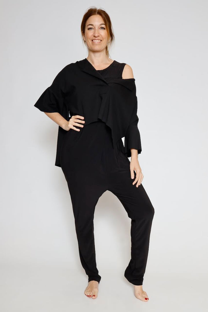 CAMISETA OVER TL60FAE-NEGRO