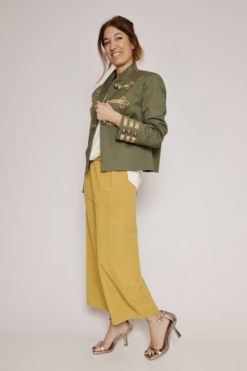 PANTALÓN P3OFCJMC17-MOSTAZA
