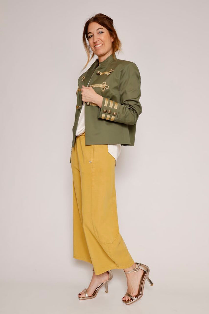 PANTALÓN P3OFCJMC17-MOSTAZA