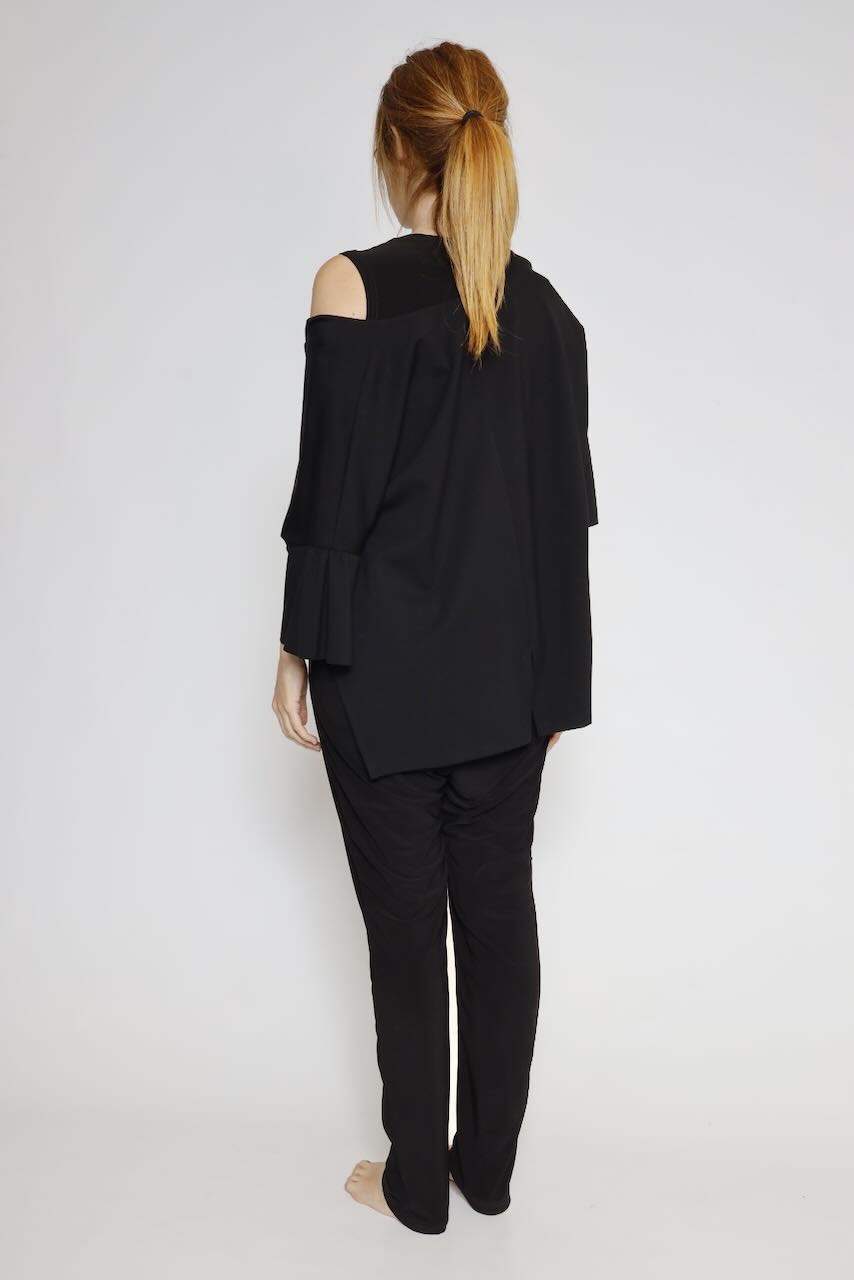 CAMISETA OVER TL60FAE-NEGRO