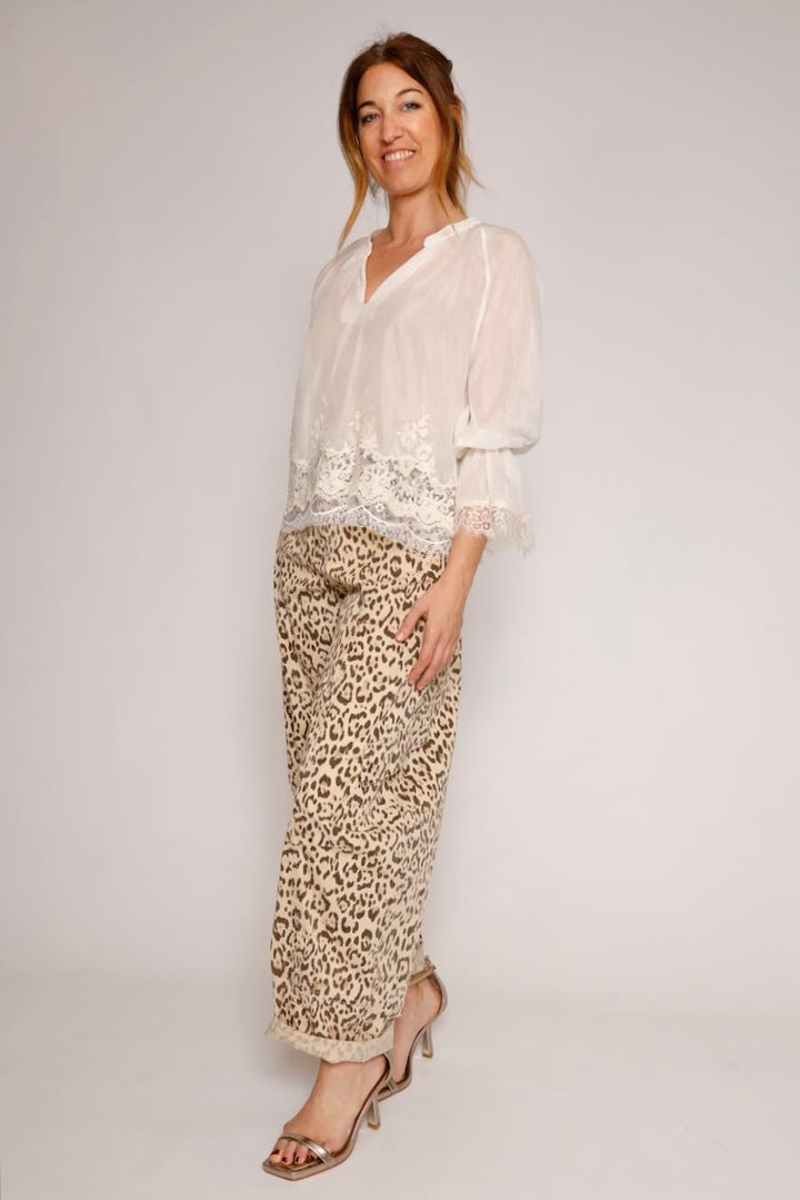 BLUSA S26C996-LATTE