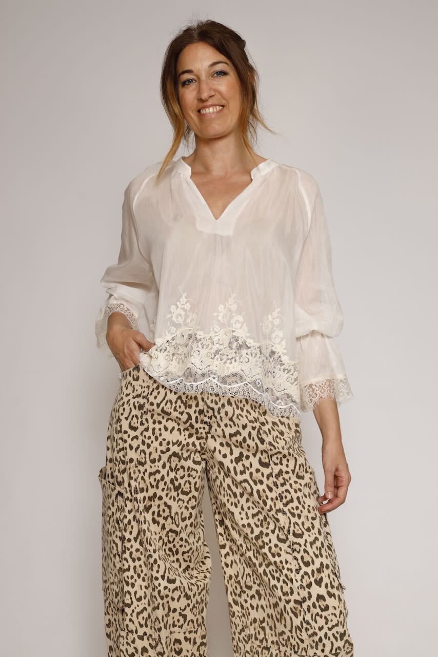 BLUSA S26C996-LATTE