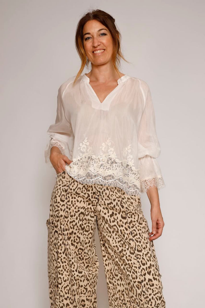 BLUSA S26C996-LATTE