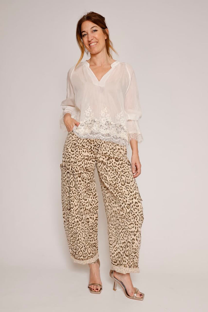 BLUSA S26C996-LATTE