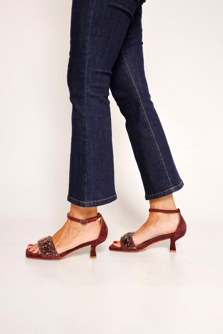 SANDALIA I250094-BURDEOS