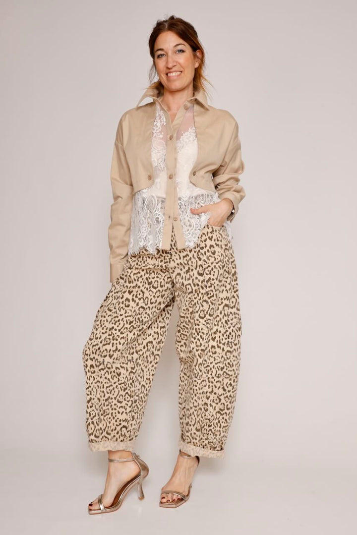 CAMISA C9990084-BEIGE