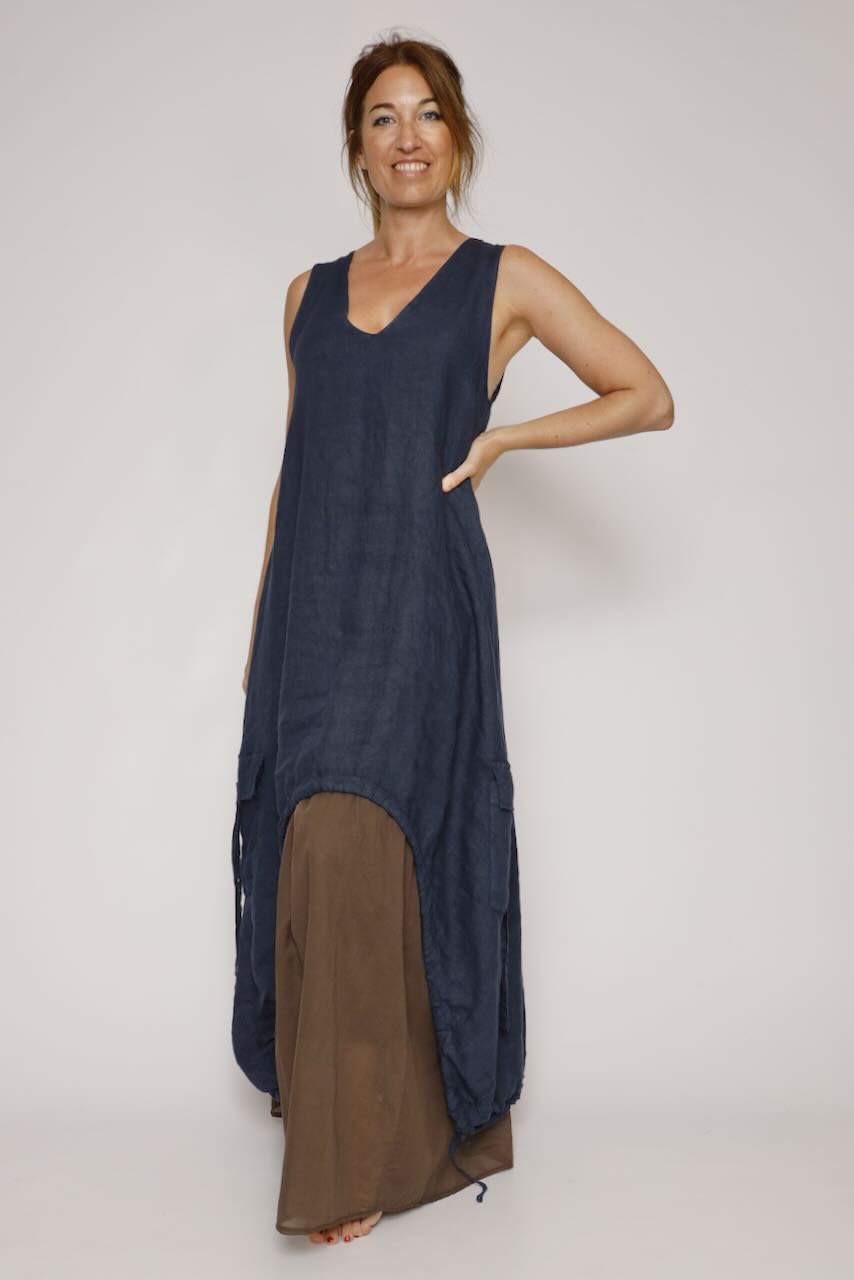 VESTIDO P26DD720-MARINO