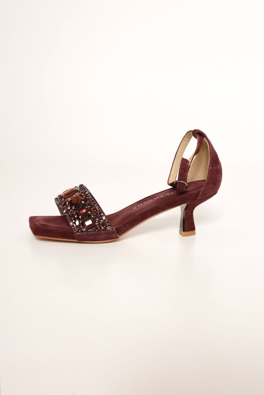 SANDALIA I250094-BURDEOS