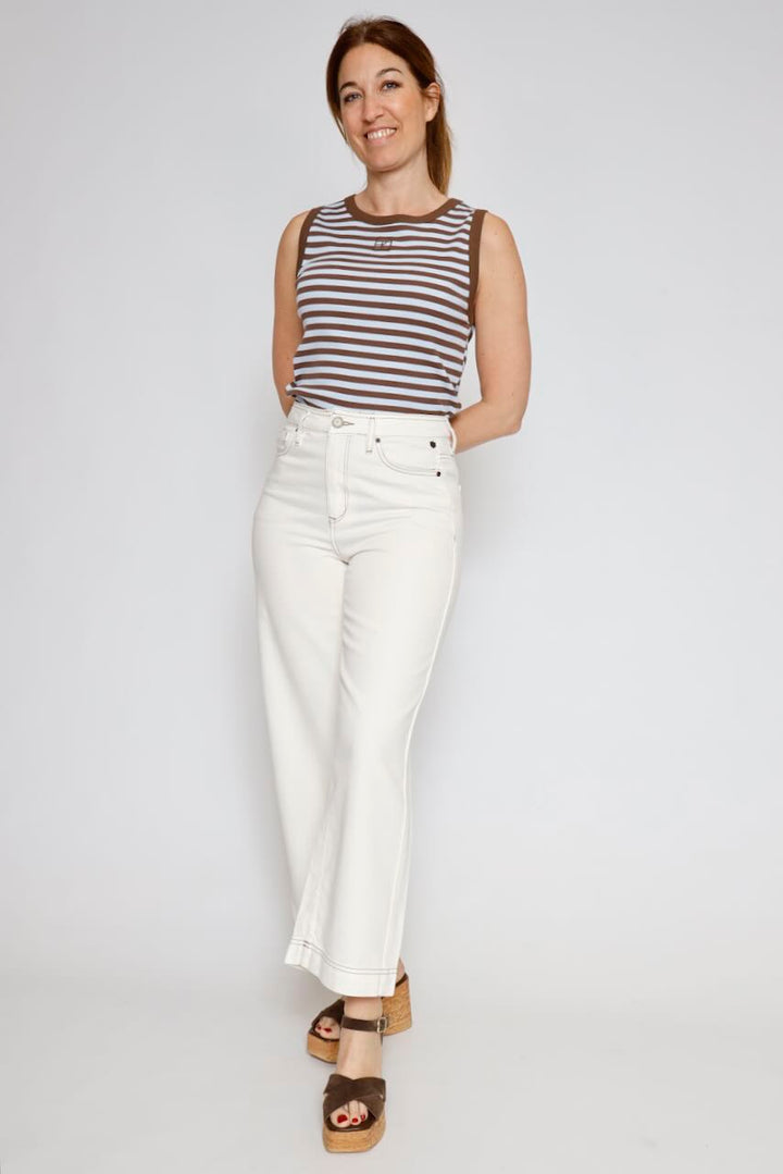 JEANS ADELE CAICOS-LATTE