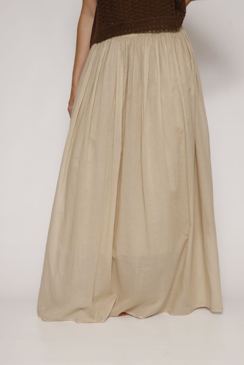 FALDA P26CA302-BEIGE
