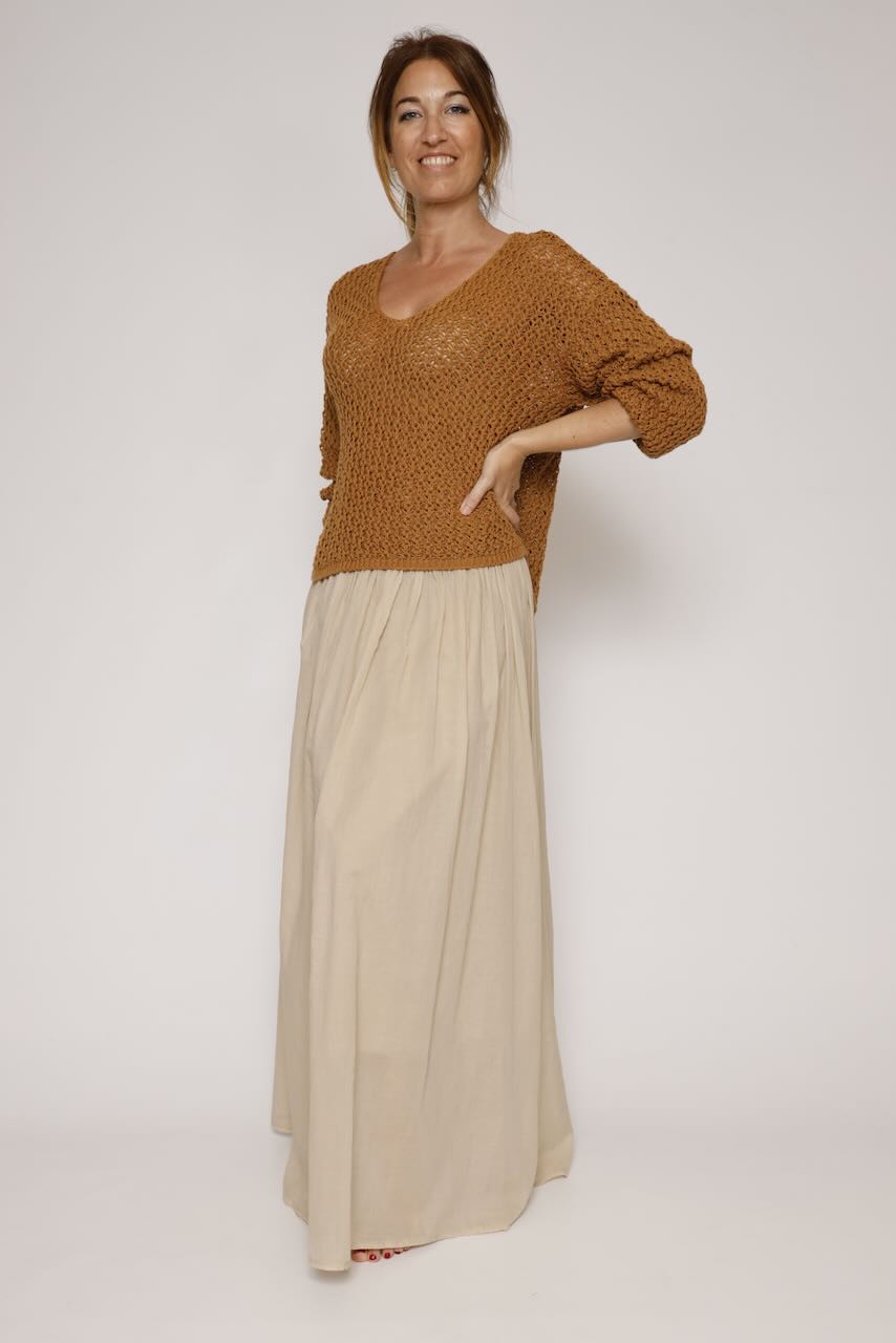 JERSEY P26IT501-CAMEL
