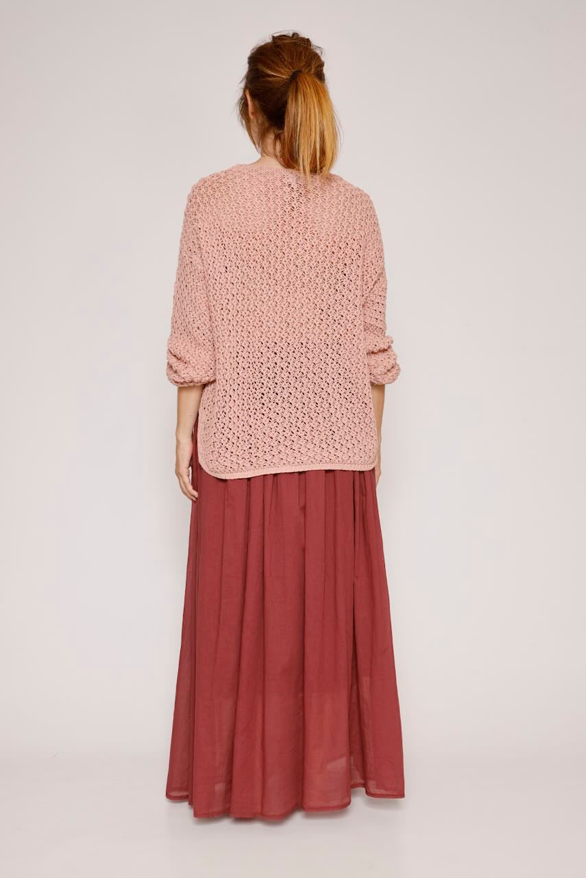 FALDA P26CA302-GRANATE