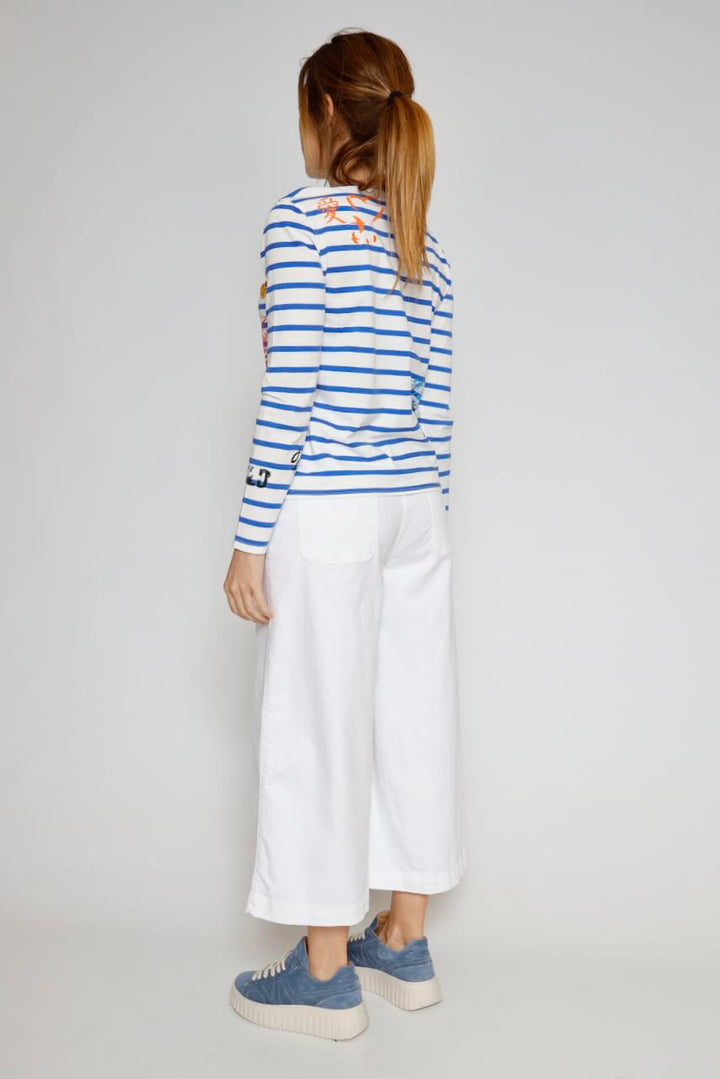 CAMISETA TWIGGY GRAF-BLANCO/AZUL
