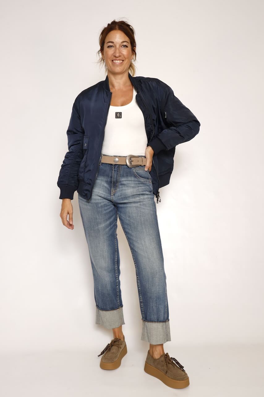 CHAQUETA BOMBER MARINO JULIE