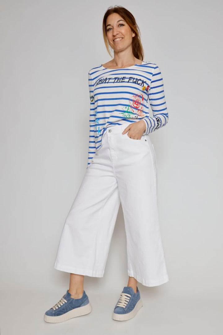 PANTALÓN P3P4HO2N3N-BLANCO
