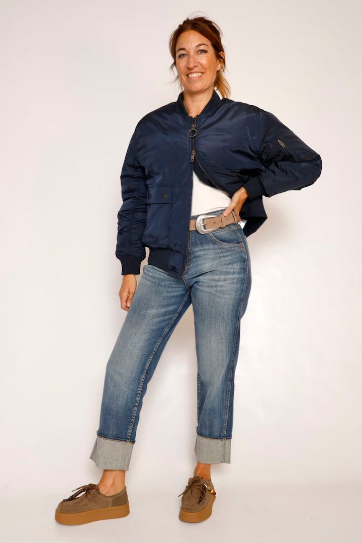 CHAQUETA BOMBER MARINO JULIE