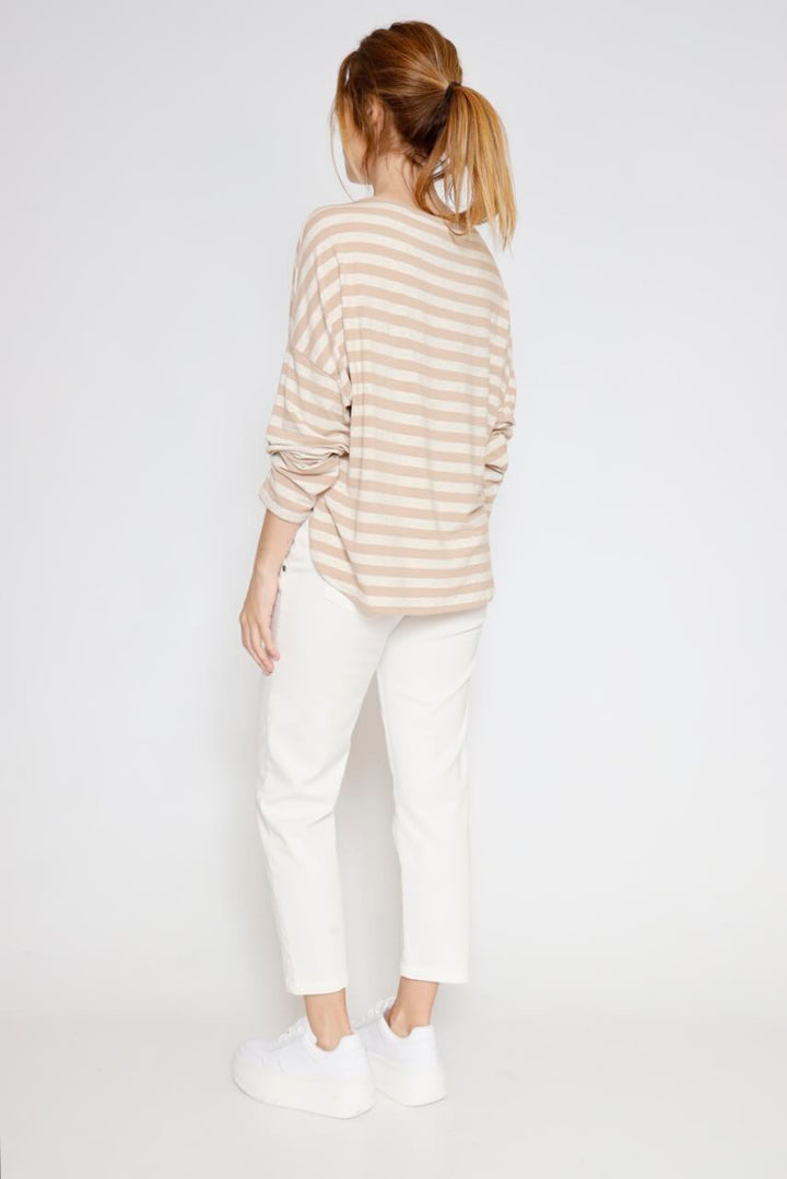 CAMISETA P26AN409-BEIGE/LATTE