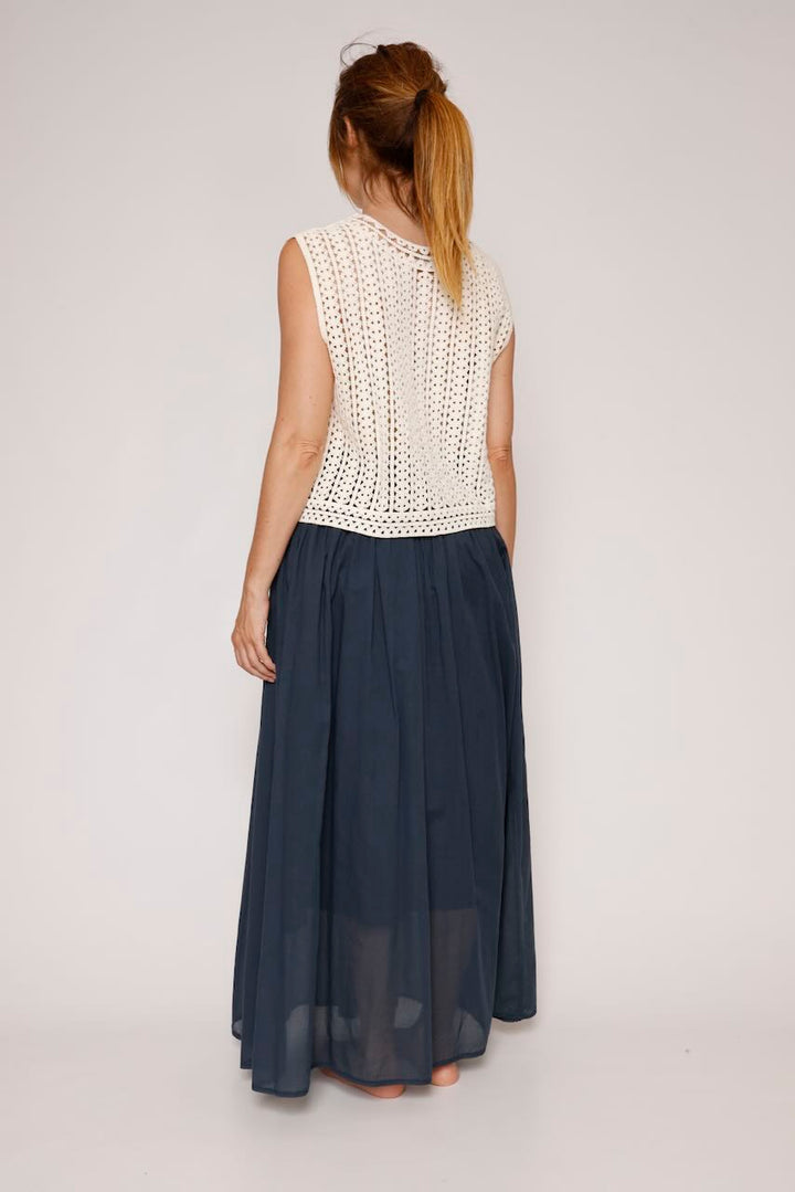 TOP CHALECO P26DI515-LATTE