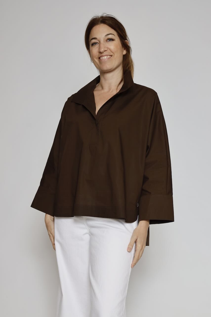BLUSA 63-2065-MARRON