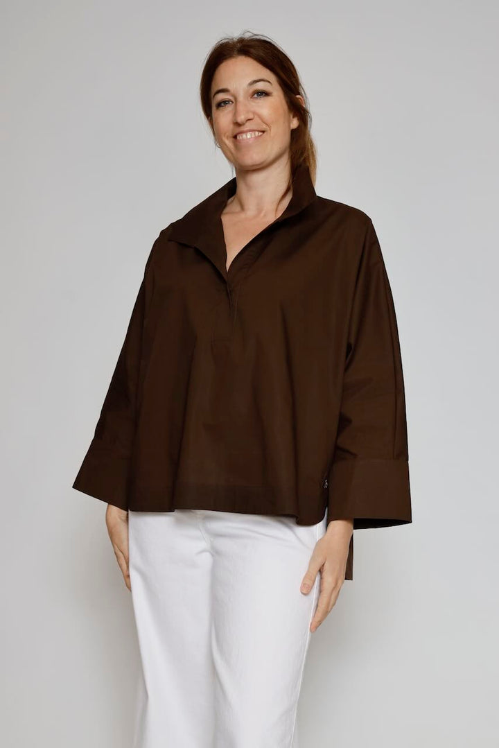 BLUSA 63-2065-MARRON