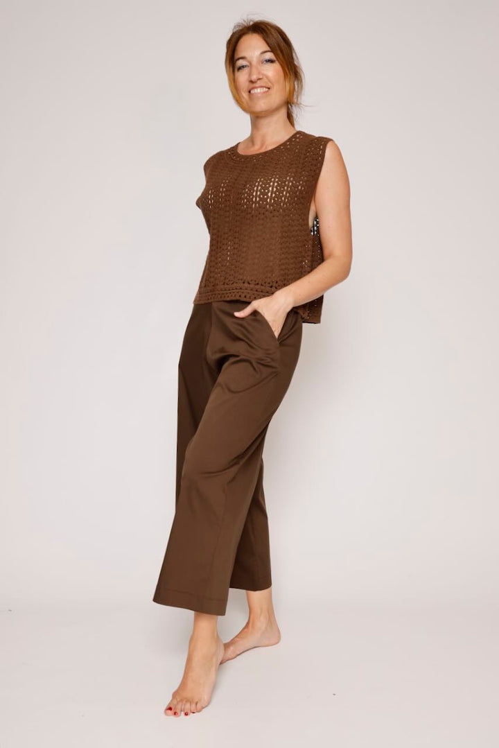 PANTALÓN P26BU204-MARRON