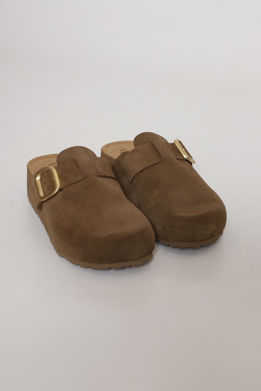 ZUECO PLATAFORMA 264-MARRON