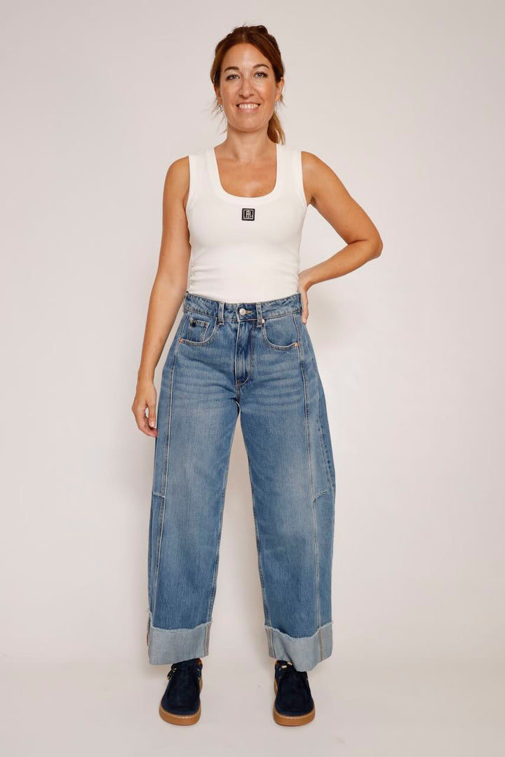 JEANS JFLEAL-BLU DENIM