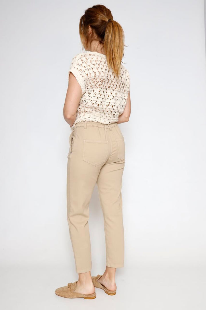 PANTALÓN P3QTTJ9N3N-BEIGE