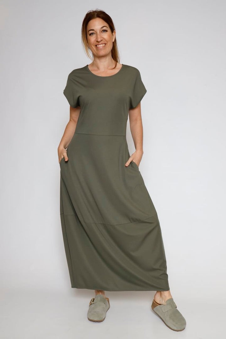 VESTIDO P26FL701-MILITAR