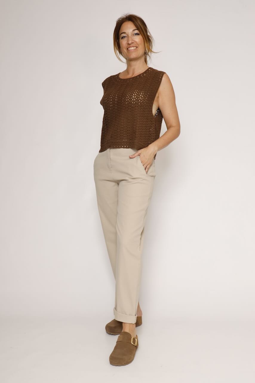 PANTALÓN P26AP209-BEIGE