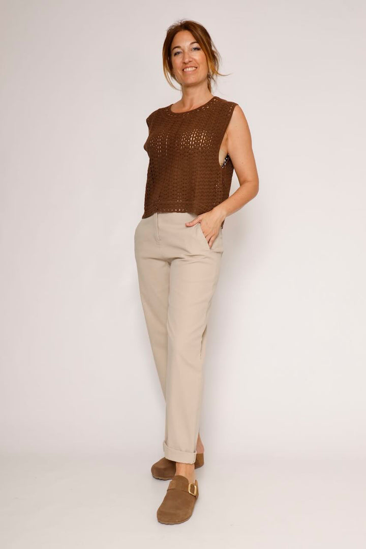 PANTALÓN P26AP209-BEIGE