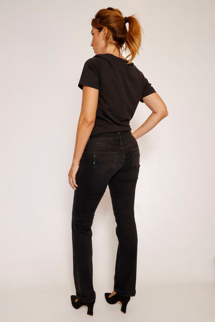 VAQUERO RECTO NEGRO MADIE S-SDM