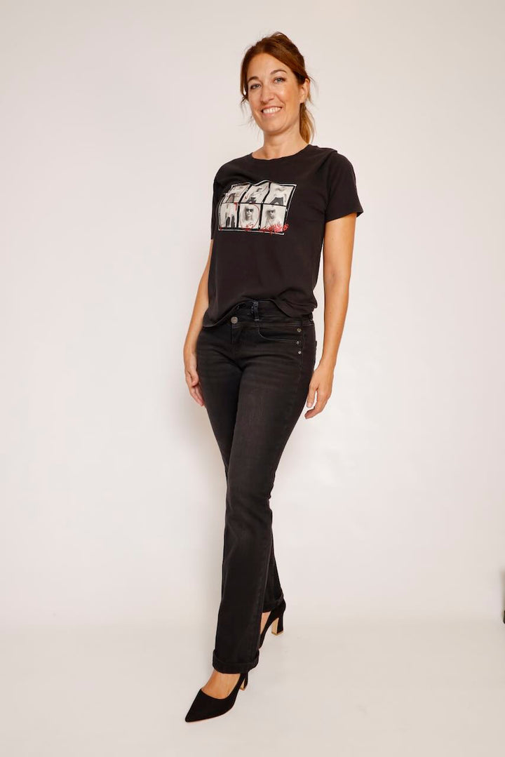 VAQUERO RECTO NEGRO MADIE S-SDM