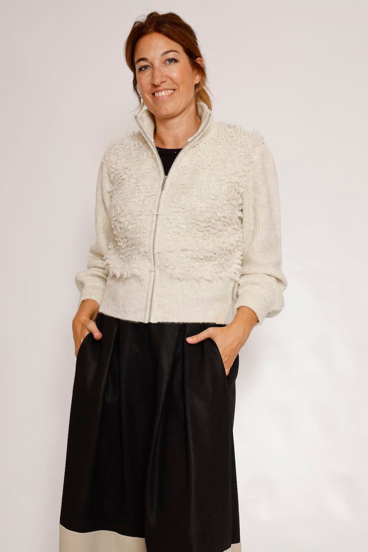 CHAQUETA PUNTO LATTE MALAK.5002612