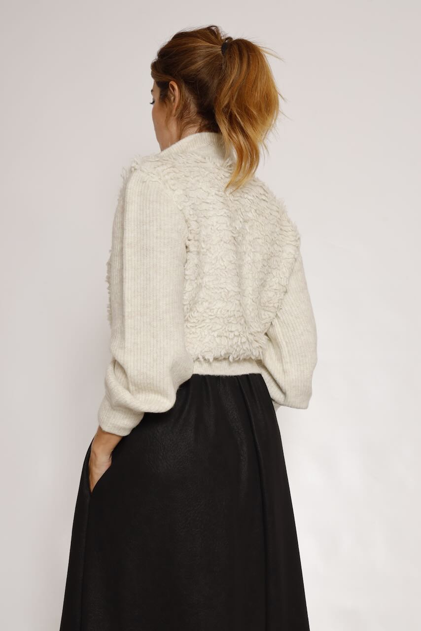 CHAQUETA PUNTO LATTE MALAK.5002612