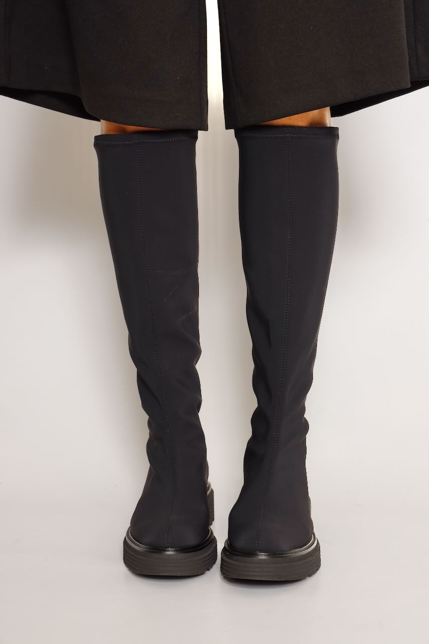 BOTA CALCETÍN STRECH NEGRA 24201