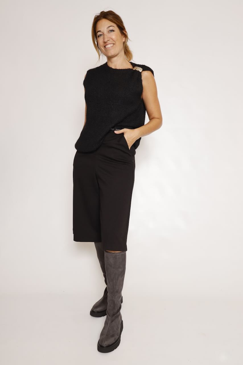 JERSEY  SIN MANGAS NEGRO CHALECO KESTREL