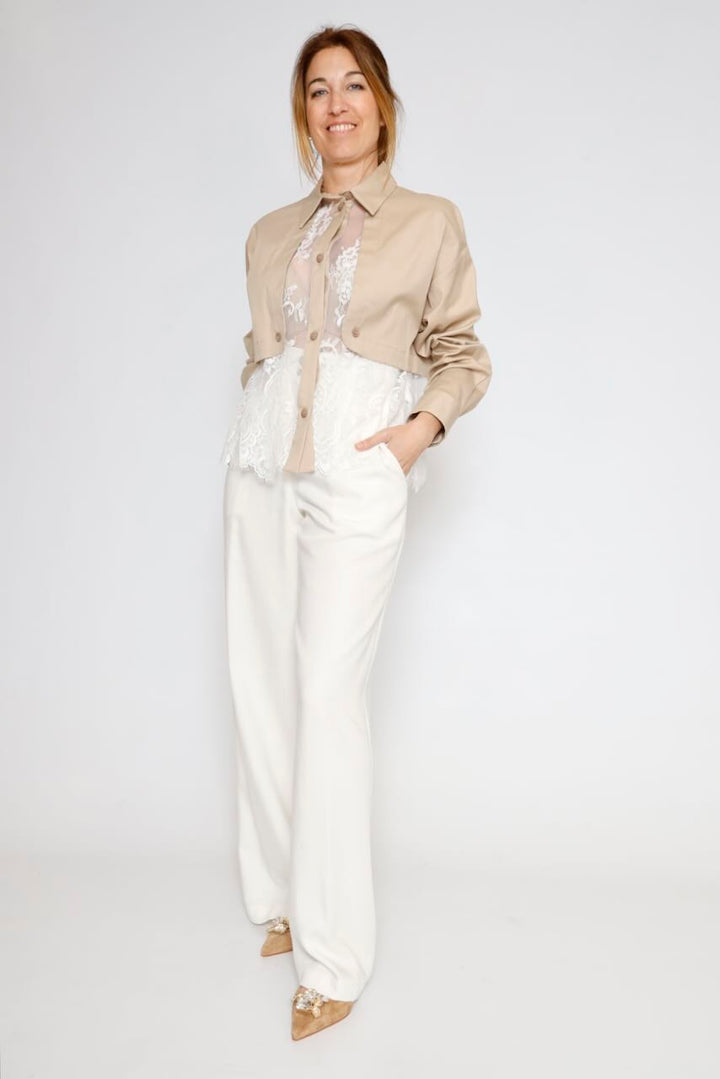 CAMISA C9990084-BEIGE