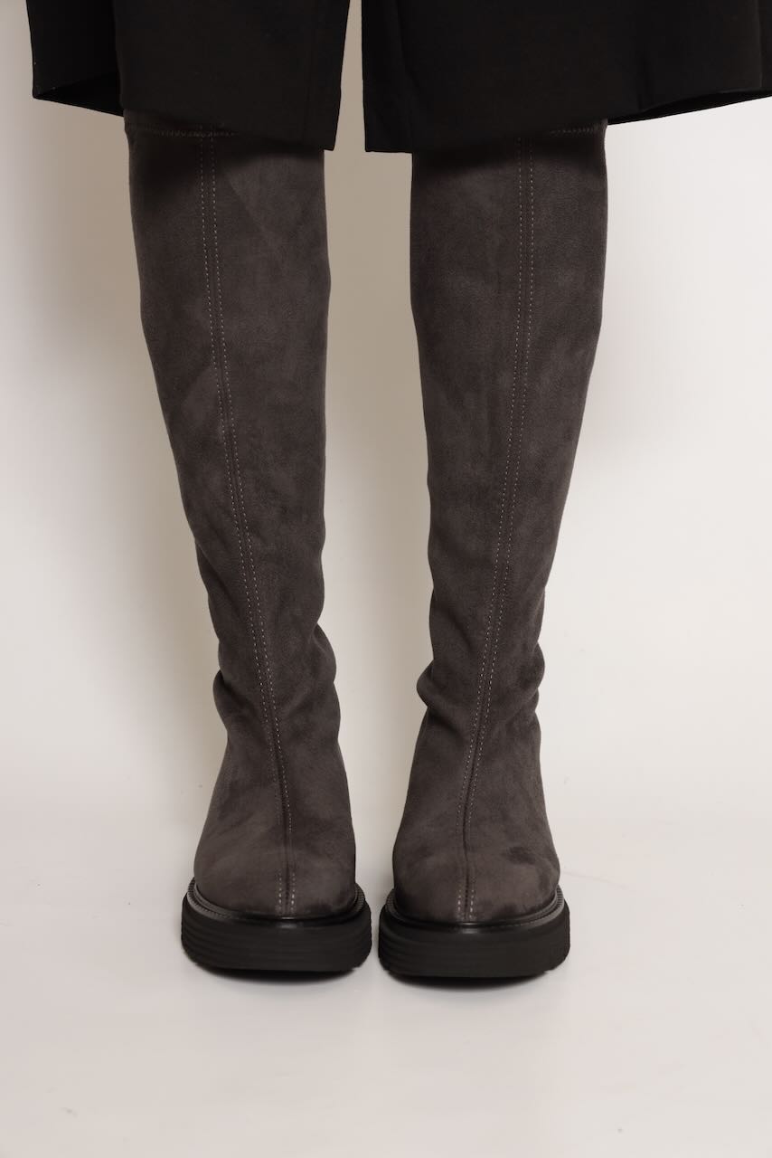 BOTA CALCETÍN ANTE ANTRACITA 24201